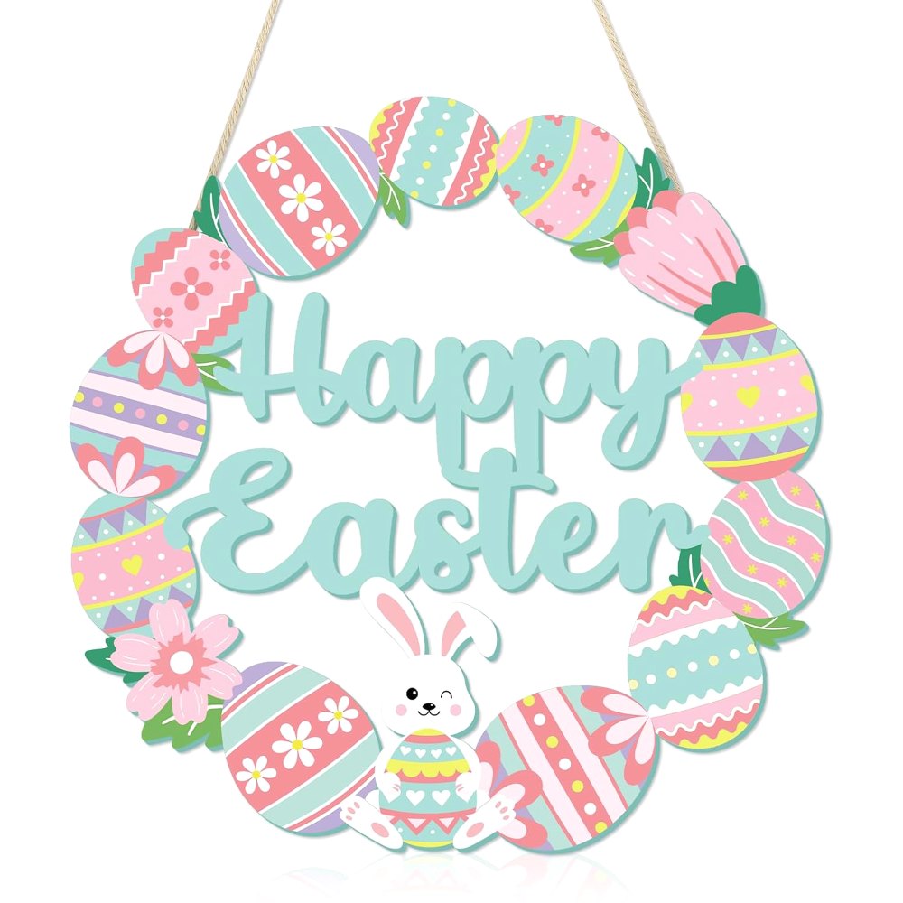 Happy Easter Decorations Sign