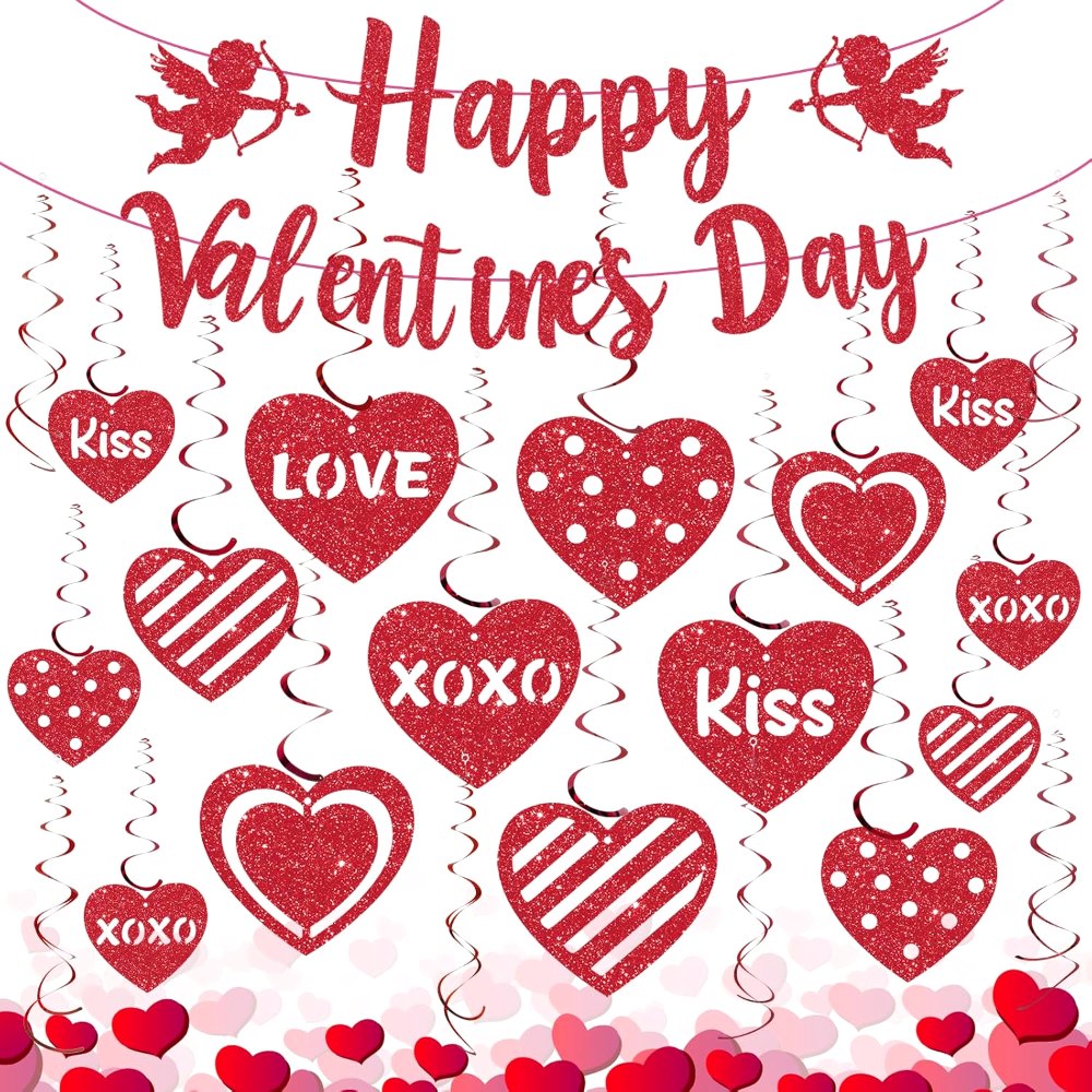 Happy Valentines Day Decorations Valentine's Day Banner
