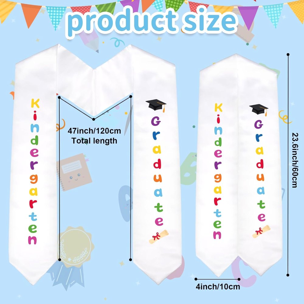 Kids Graduation Sash Kindergarten Preschool Graduation, view 2