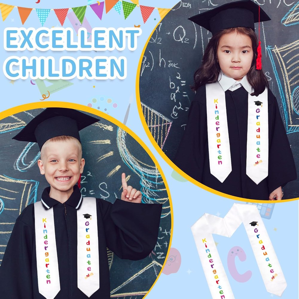 Kids Graduation Sash Kindergarten Preschool Graduation, view 6