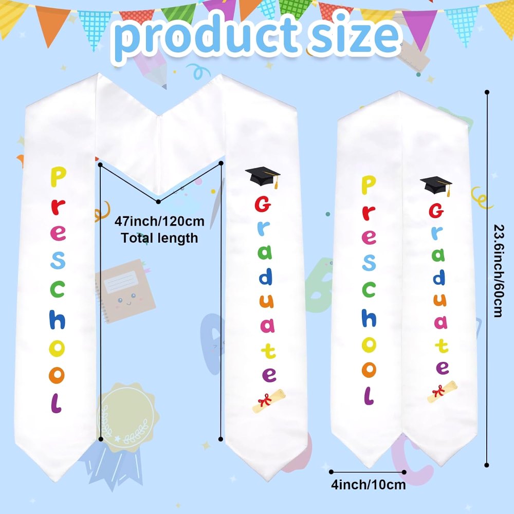 Kids Graduation Sash Kindergarten Preschool Graduation, Preschool, view 2