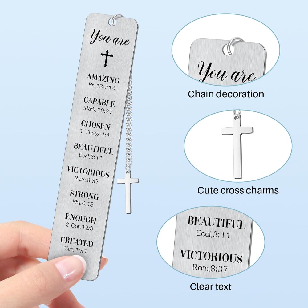 Metal Bookmark Bulk Christian Gifts, view 3