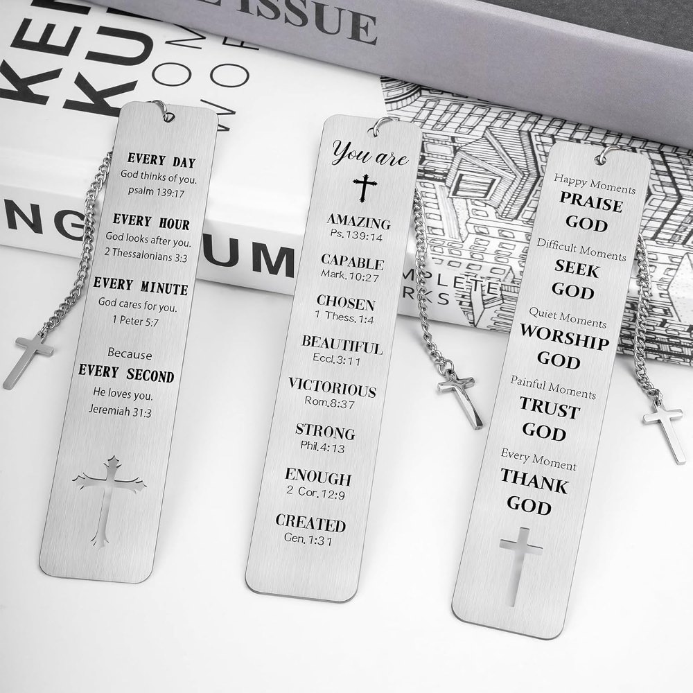 Metal Bookmark Bulk Christian Gifts, view 4
