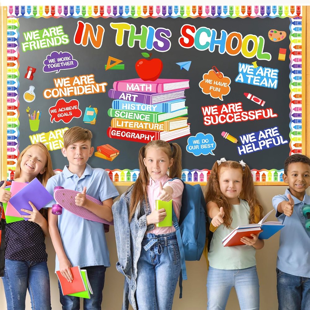 Motivational Bulletin Board Set Positive Classroom Decor, view 5
