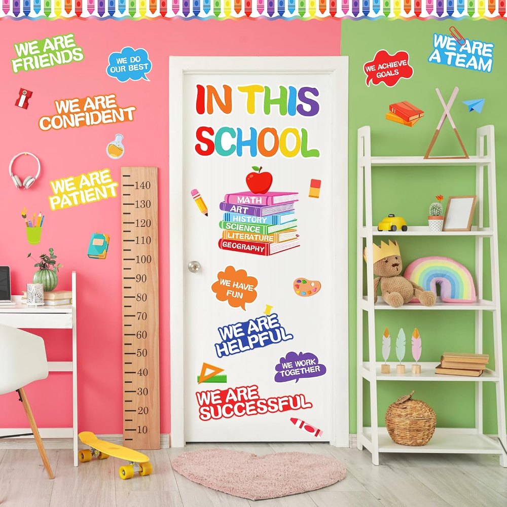 Motivational Bulletin Board Set Positive Classroom Decor, detail 7