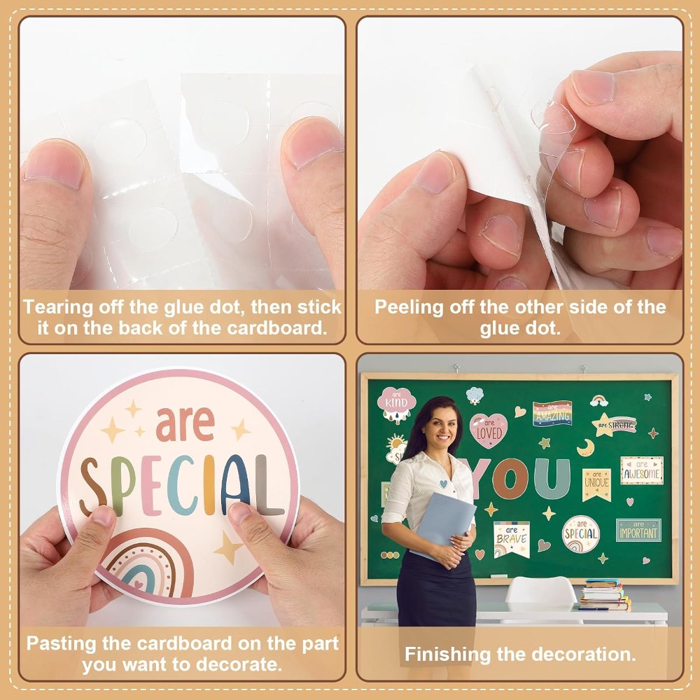 Motivational Inspirational Bulletin Board Decorations Set, view 4