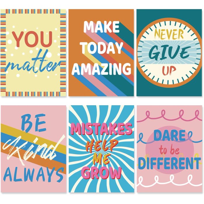 Motivational Posters for Classroom