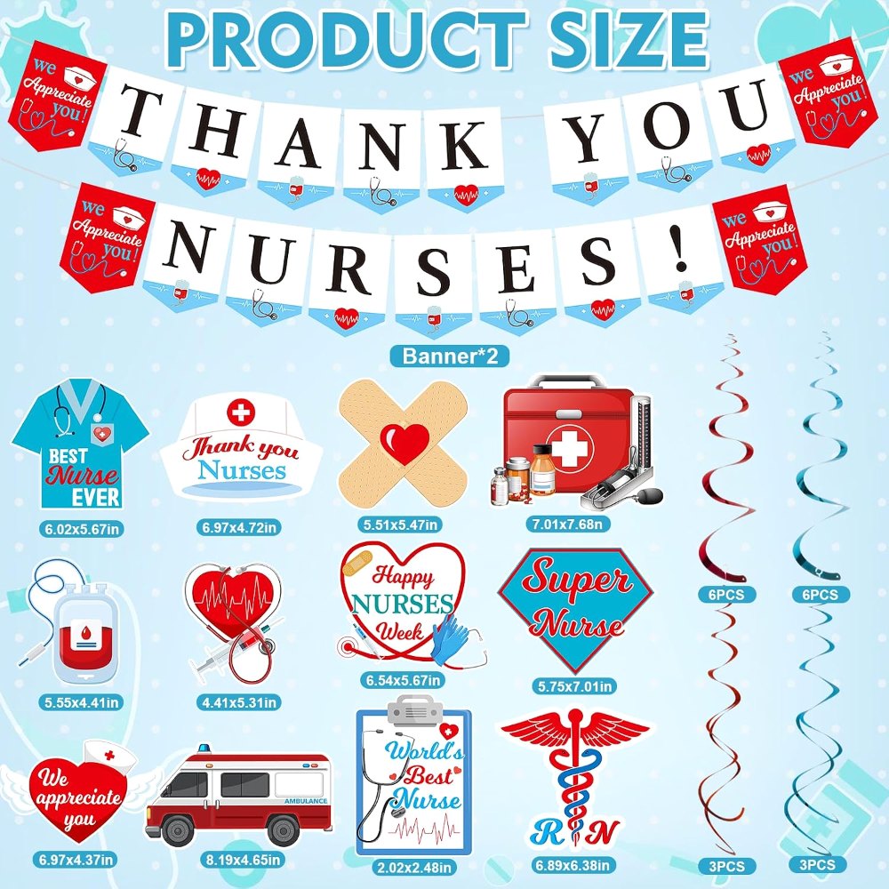 Nurses Week Decorations 2026 Nurse Week Appreciation, view 2