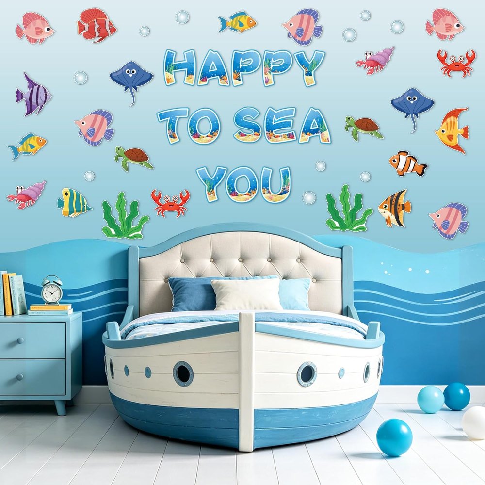 Ocean Bulletin Board Decorations Under The Sea, view 4
