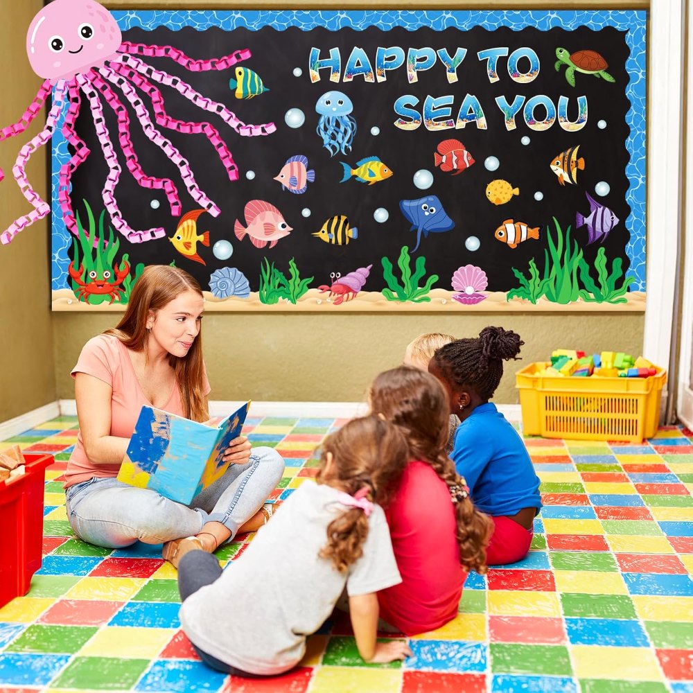 Ocean Bulletin Board Decorations Under the Sea Classroom, view 6