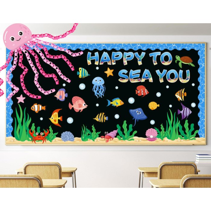 Ocean Bulletin Board Decorations Under the Sea Classroom