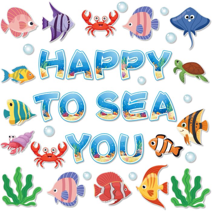 Ocean Bulletin Board Decorations Under The Sea