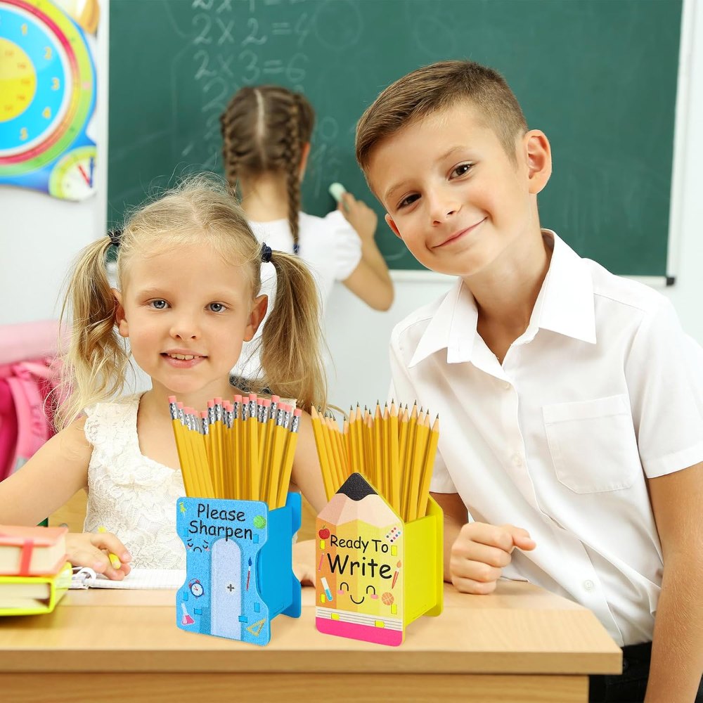 Pencil Shaped Pencil Holder Sharp and Dull Pencil Holder, view 5
