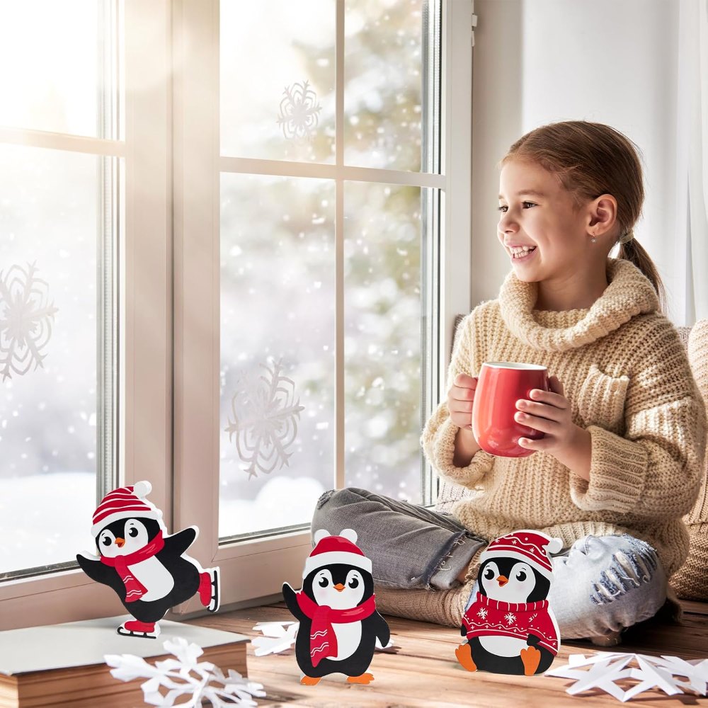 Penguin Christmas Decorations Indoor, view 5