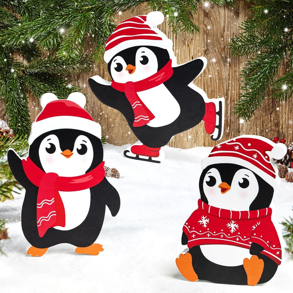 Penguin Christmas Decorations Indoor