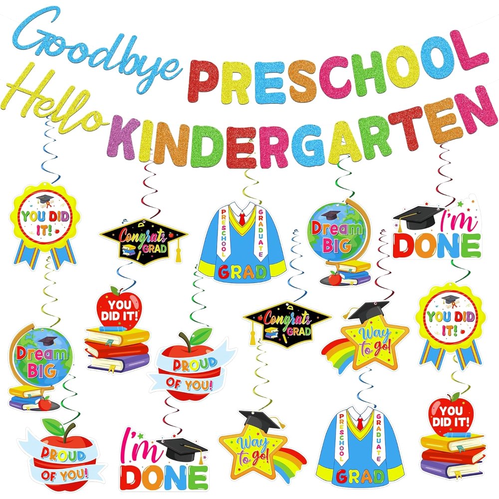 Preschool Graduation Decorations 2026 Pre-k Graduation, Style 2