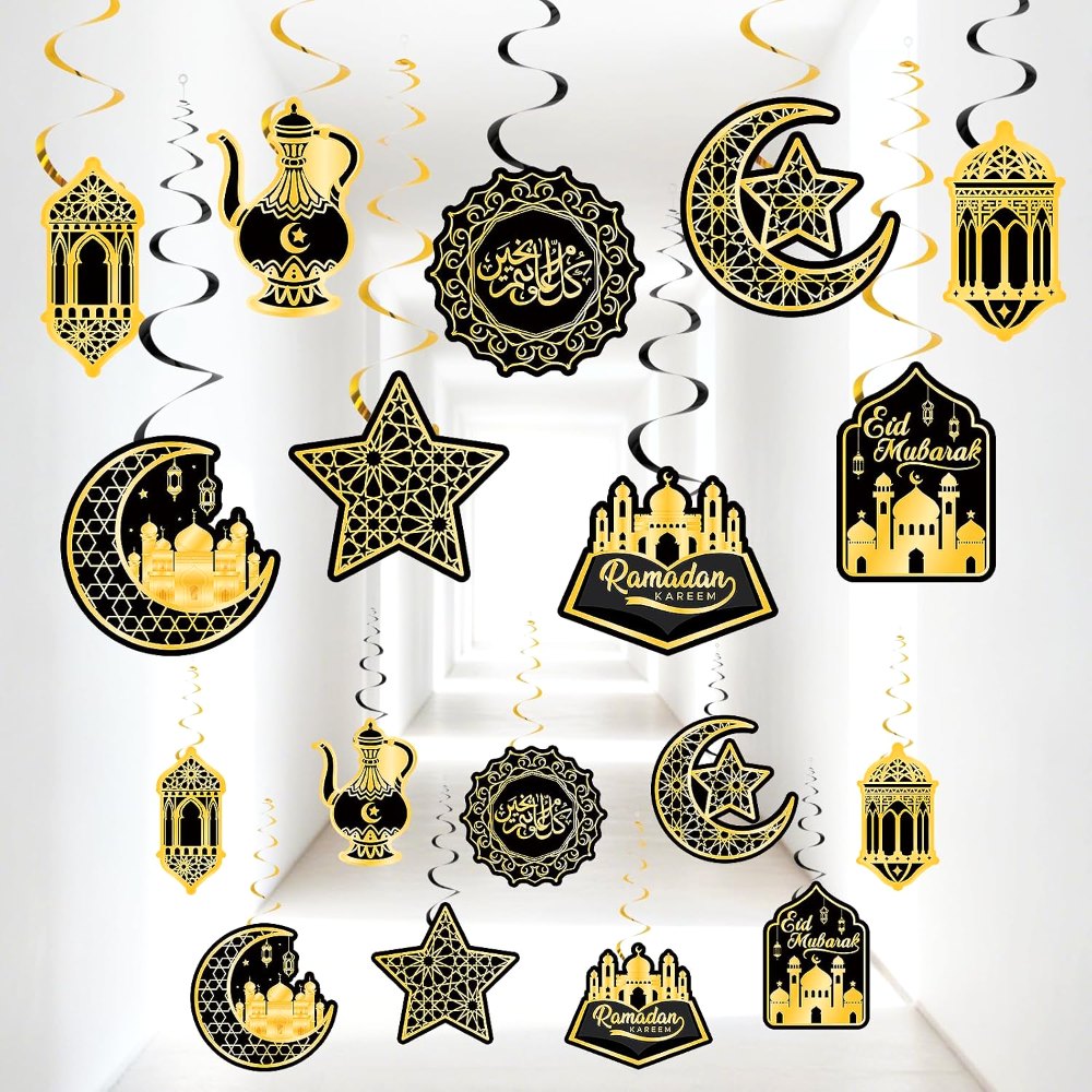 Ramadan Mubarak Decorations for Home Eid Mubarak Hanging