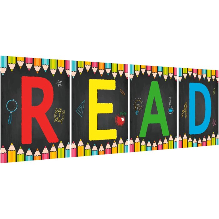 Reading Posters for Classroom Decorations