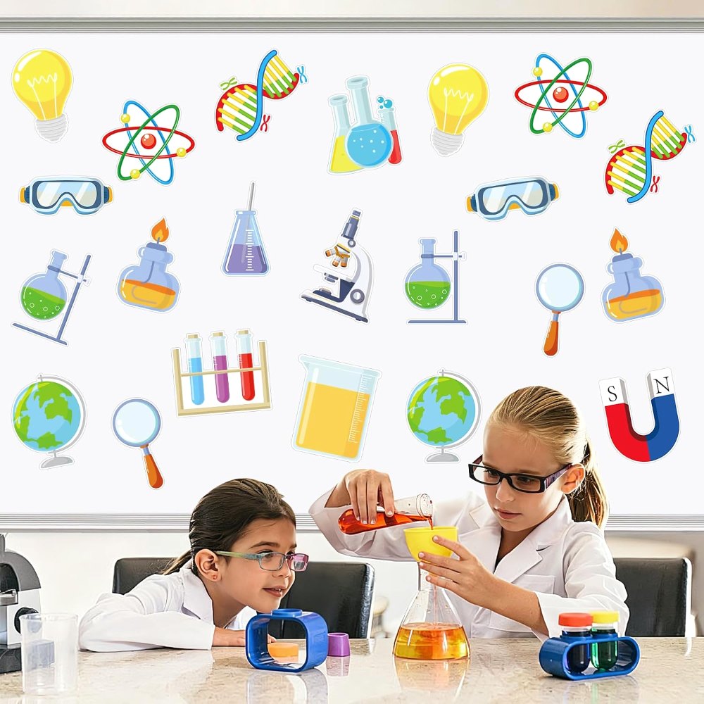 Science Cutouts Scientist Bulletin Board Set Science, view 7