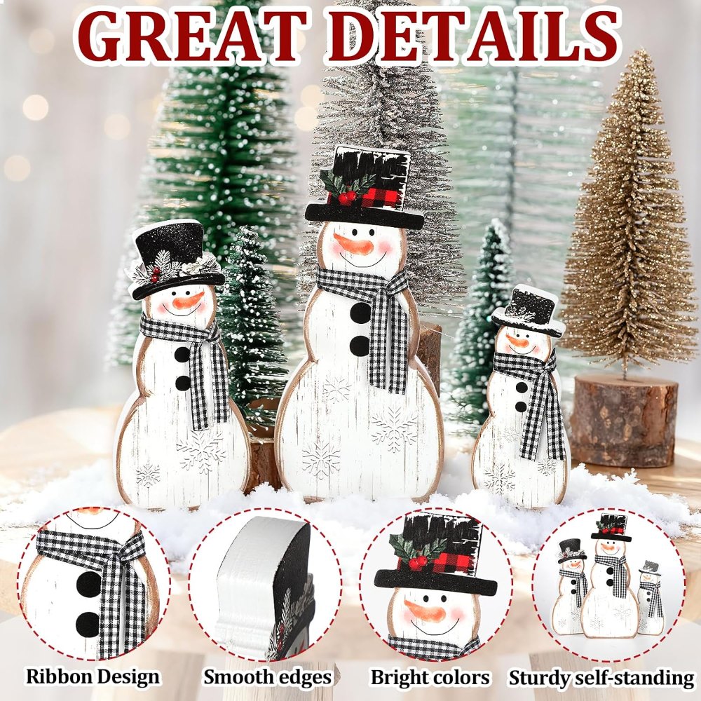 Snowman Christmas Decorations Indoor, view 3