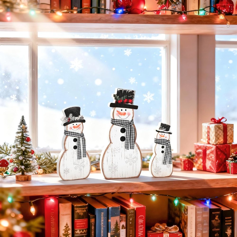 Snowman Christmas Decorations Indoor, view 5