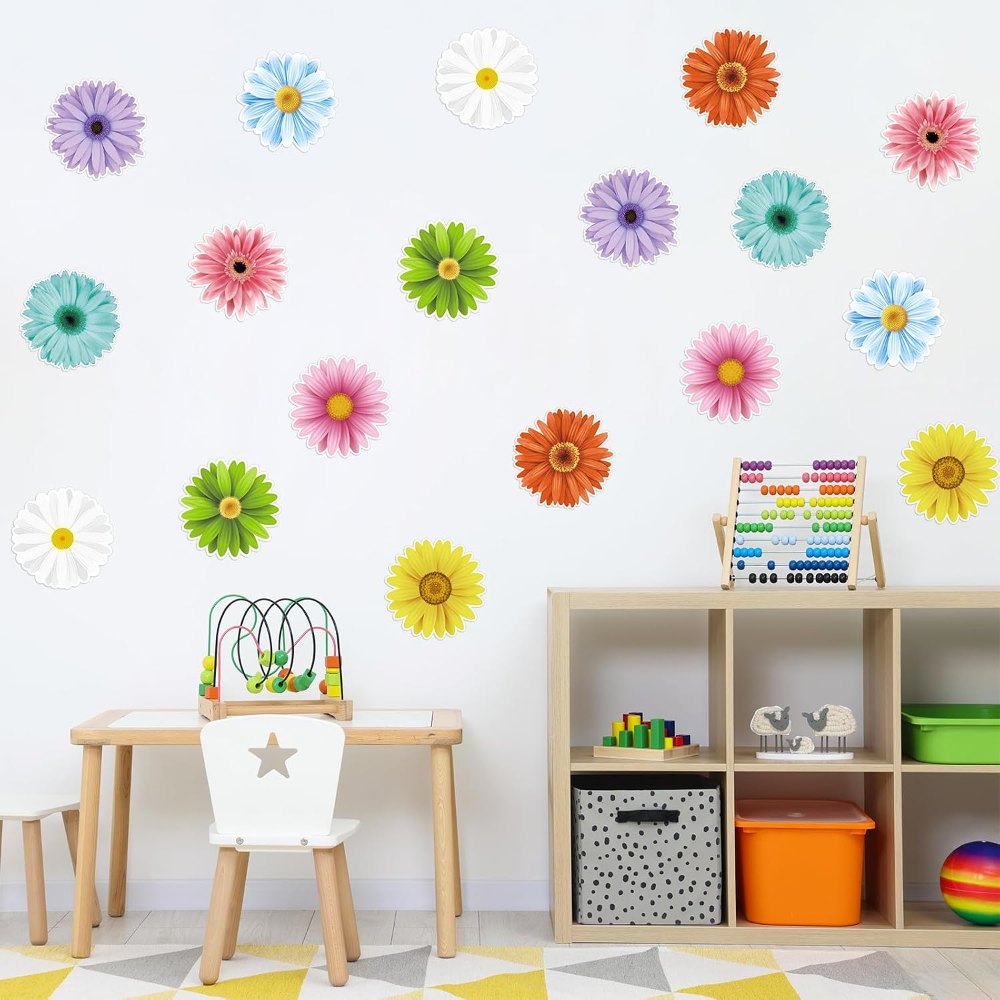 Spring Bulletin Board Decorations Flower Cutouts Spring, view 4