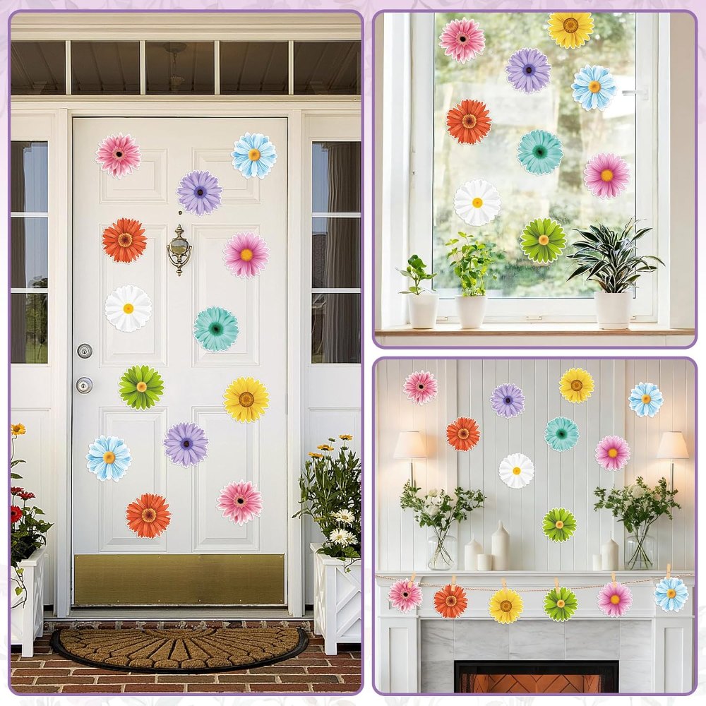 Spring Bulletin Board Decorations Flower Cutouts Spring, view 7