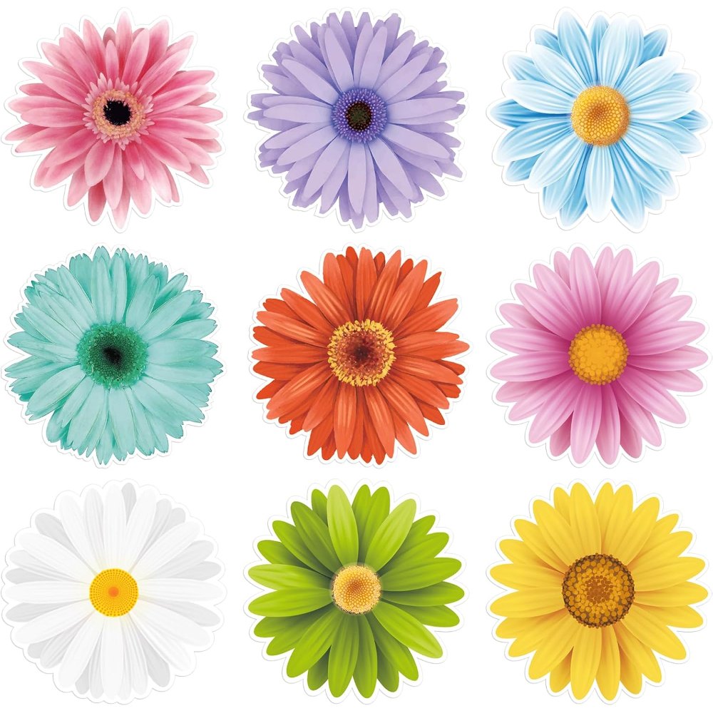Spring Bulletin Board Decorations Flower Cutouts Spring