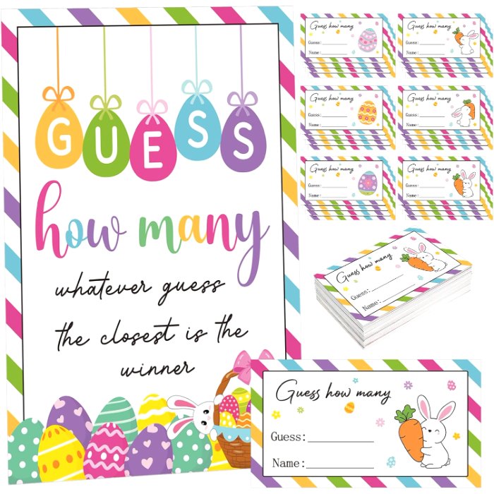 Spring Easter Game for Family Adults Office Large Groups