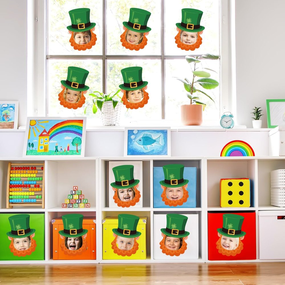 St. Patrick's Day Cutouts Leprechaun Hat and Beard, view 5