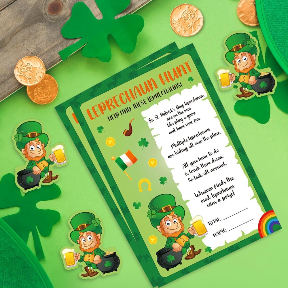 St. Patrick's Day Games for Classroom Party Family Adults, view 3