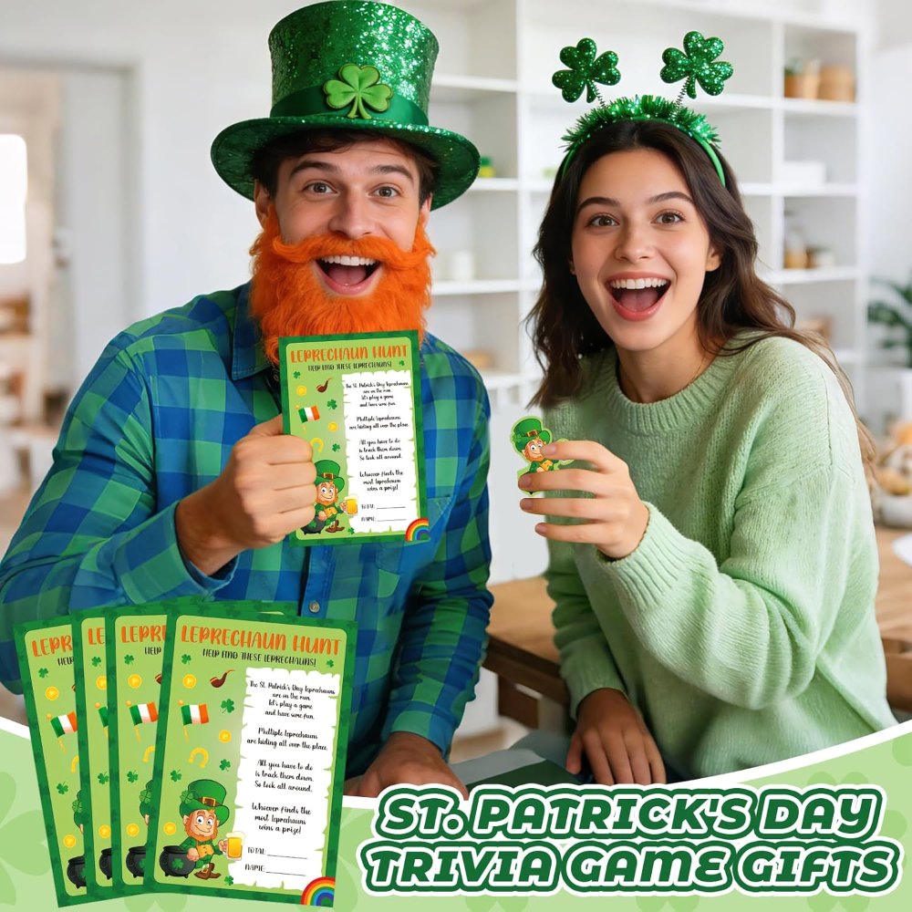 St. Patrick's Day Games for Classroom Party Family Adults, view 4