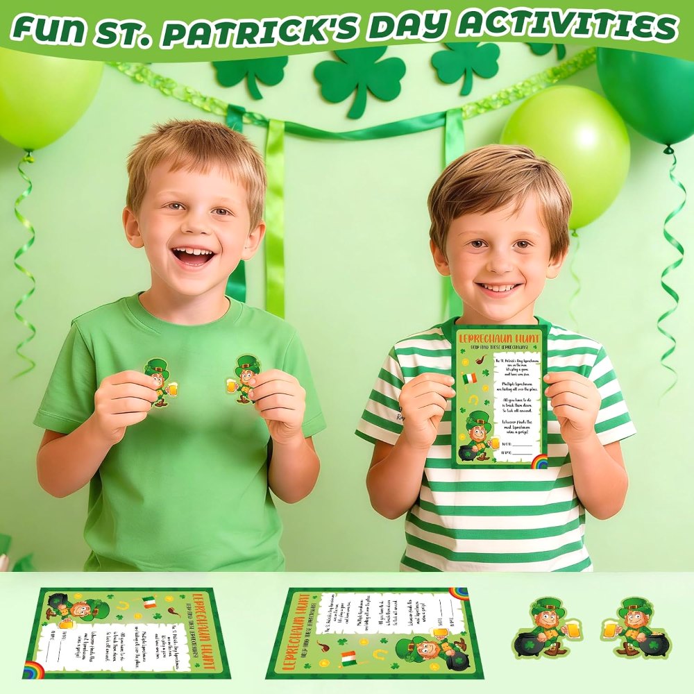 St. Patrick's Day Games for Classroom Party Family Adults, view 5
