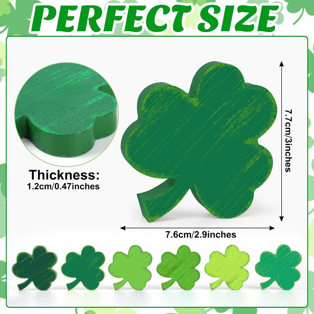 St. Patrick's Day Shamrock Decorations, view 2