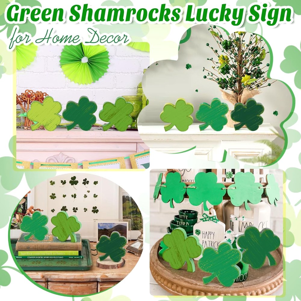 St. Patrick's Day Shamrock Decorations, view 6