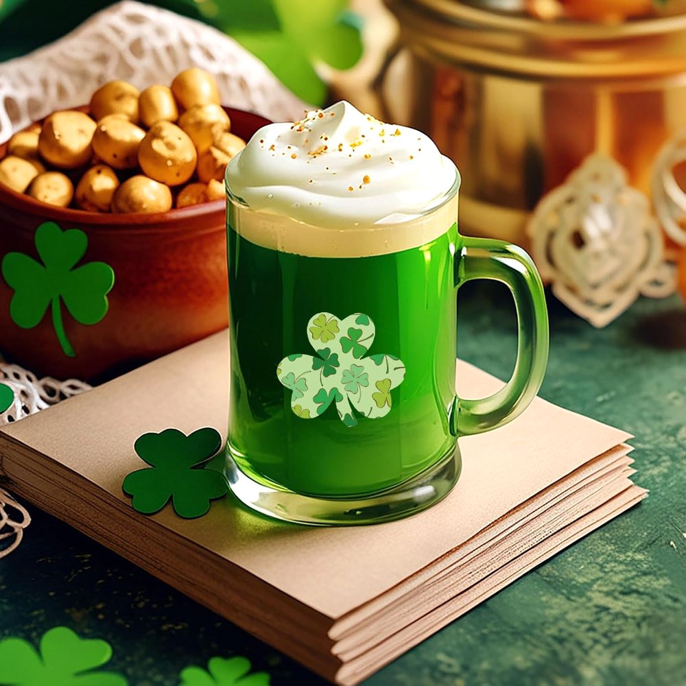 St. Patrick's Day Shamrock Stickers for St Patricks Day, view 6