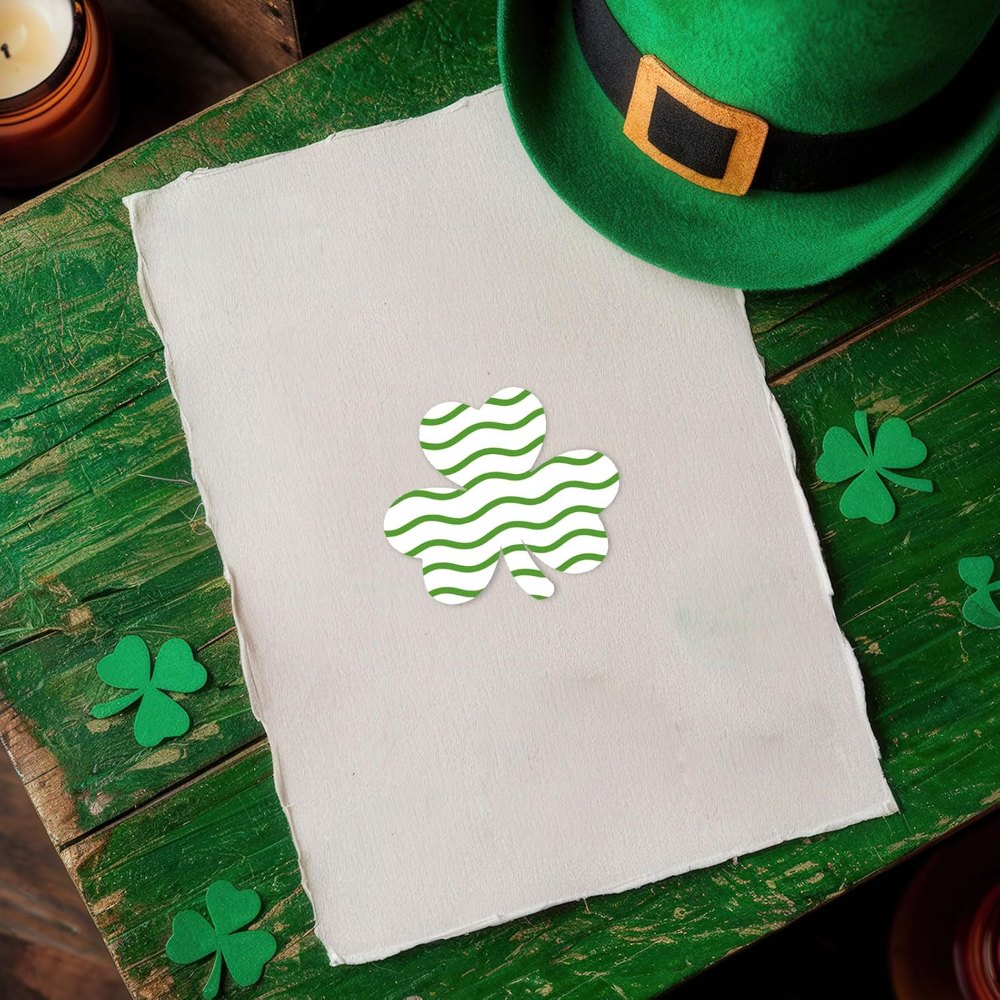 St. Patrick's Day Shamrock Stickers for St Patricks Day, view 7