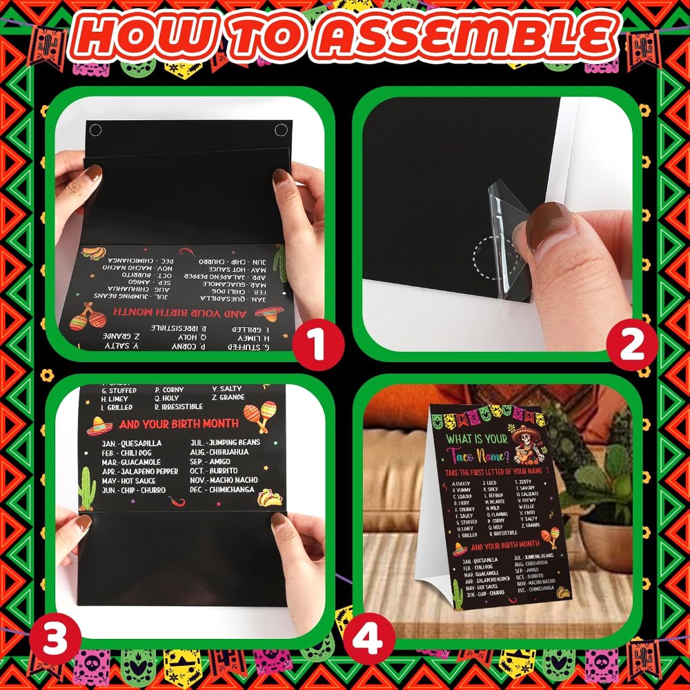 Taco Game for Party Family Adults Office Large Groups, view 4