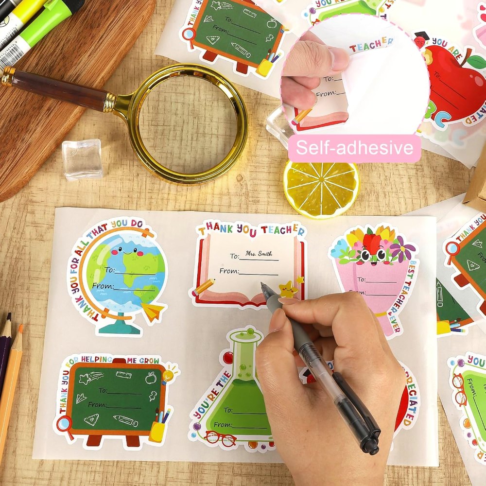 Teacher Appreciation Stickers, view 4