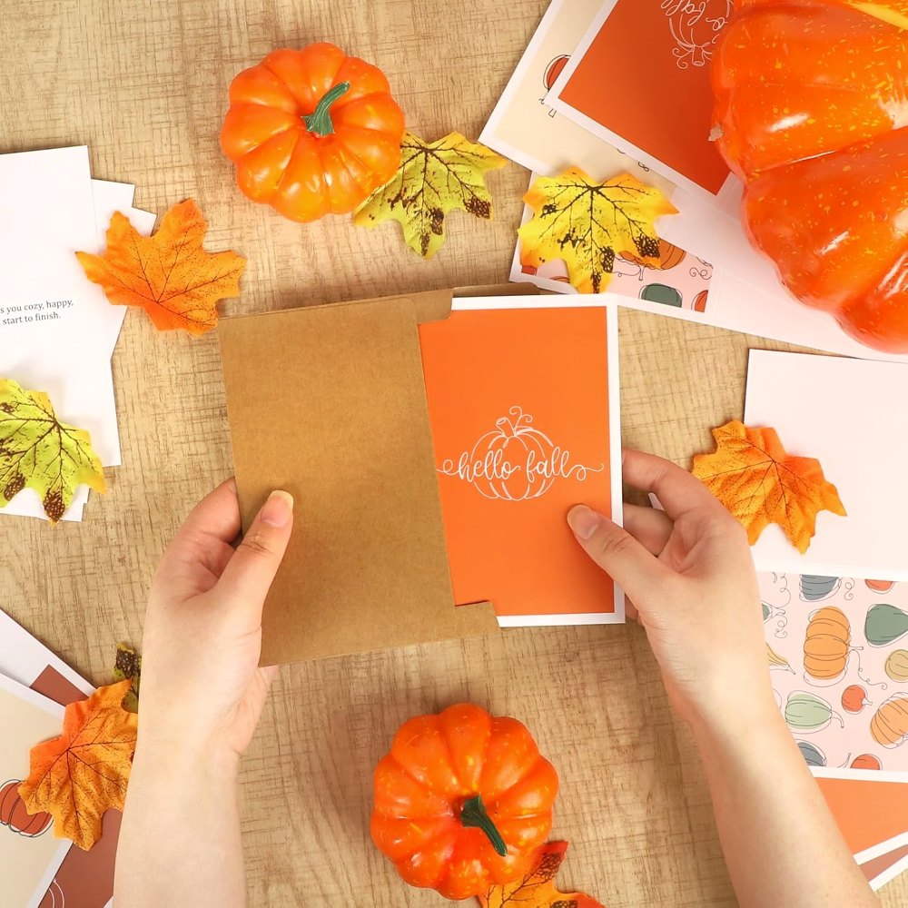 Thanksgiving Cards with Envelopes Happy Thanksgiving, view 5