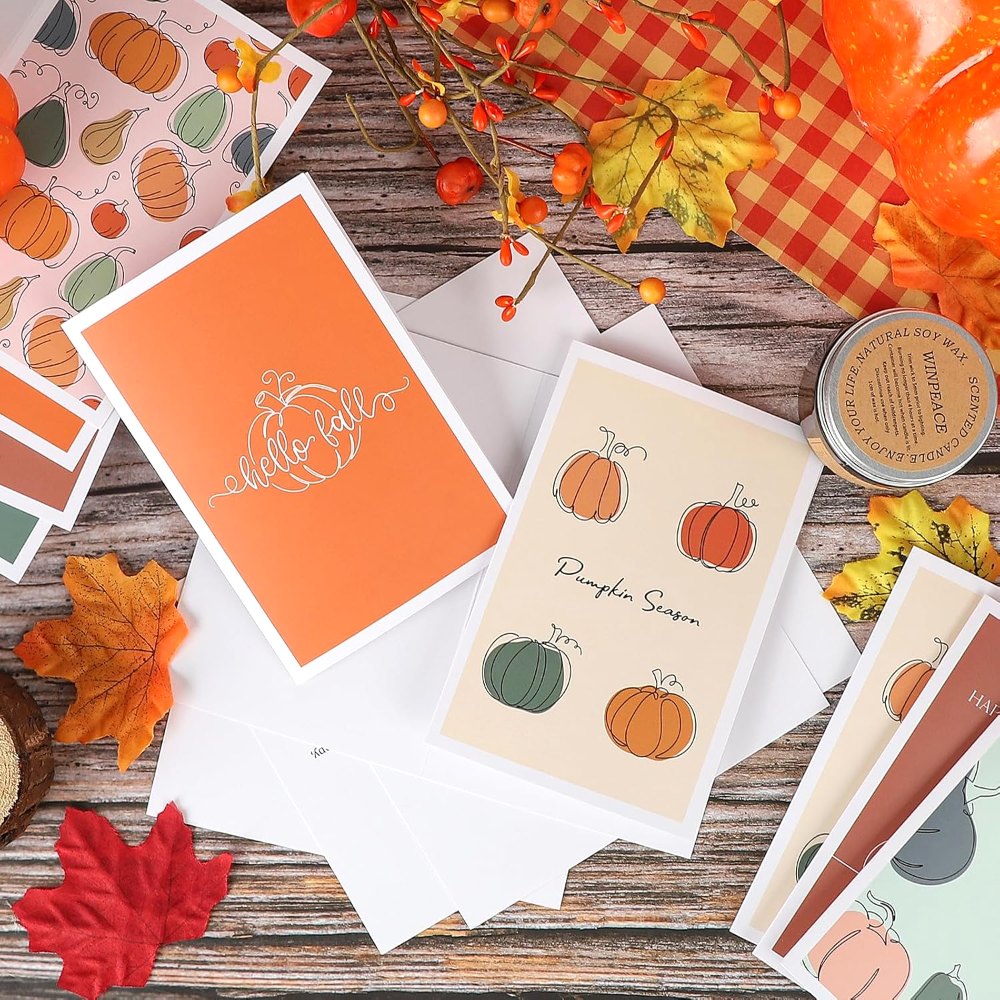 Thanksgiving Cards with Envelopes Happy Thanksgiving, view 6