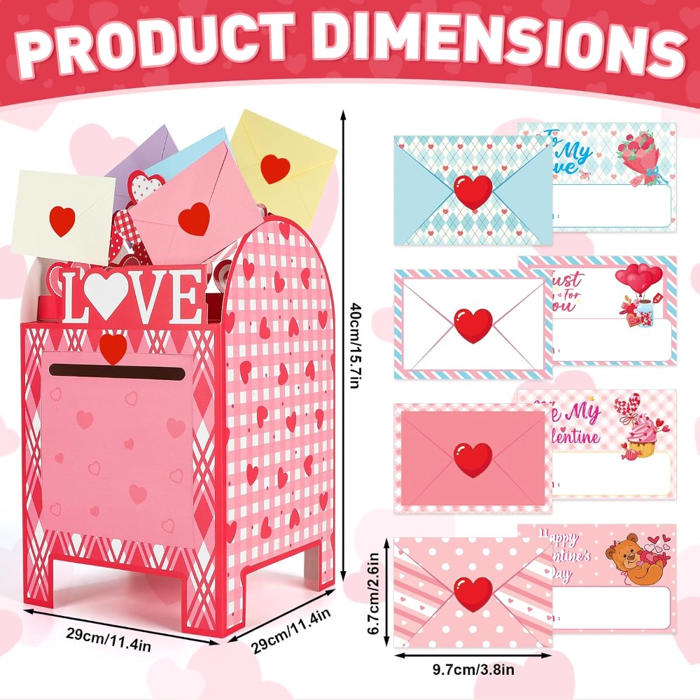 Valentines Day Box With Cards Valentines Day Cards for, view 3