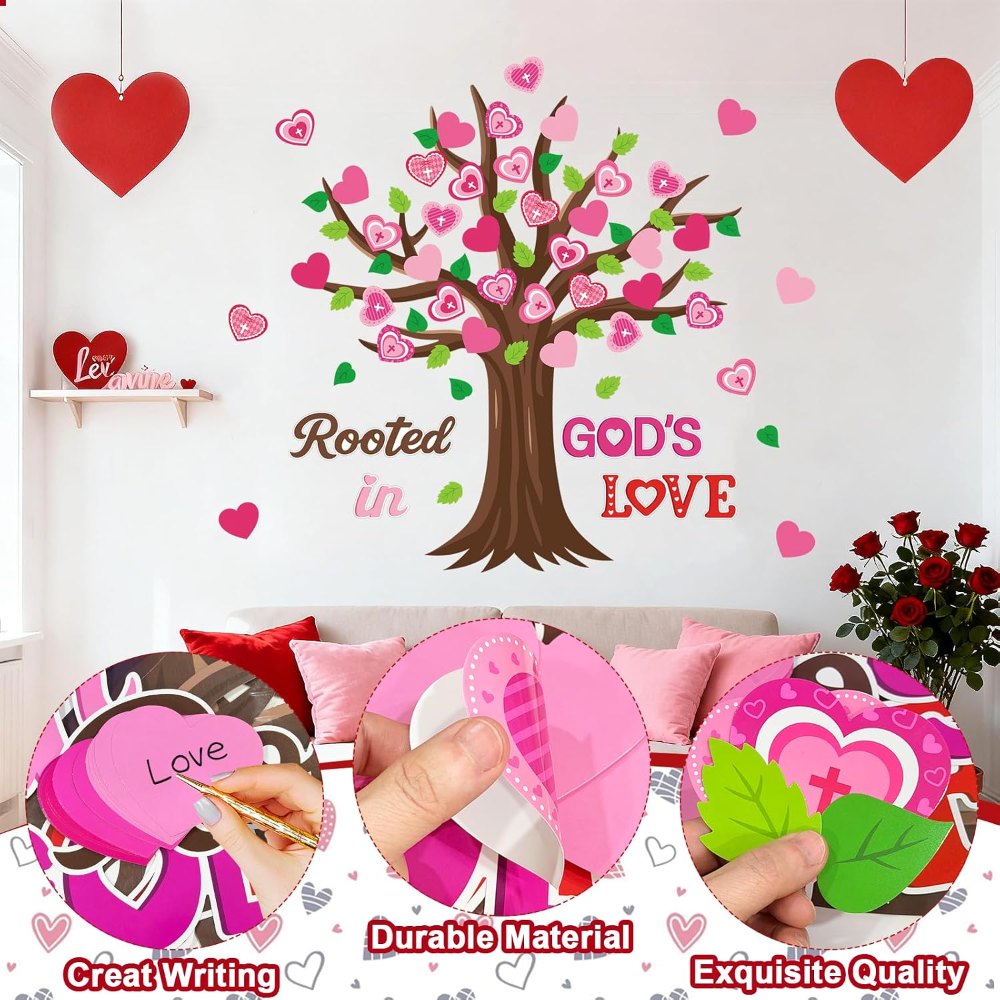 Valentine's Day Bulletin Board Decorations Rooted in, view 3