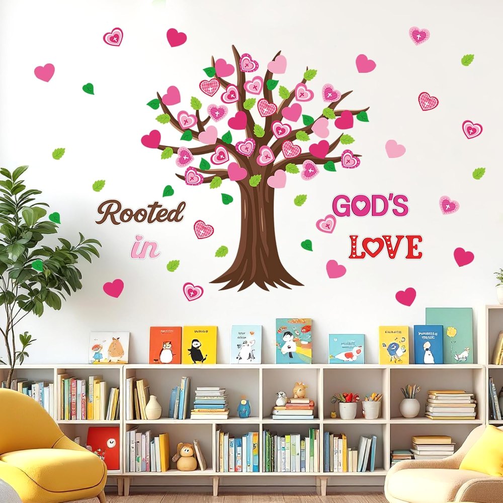 Valentine's Day Bulletin Board Decorations Rooted in, view 4