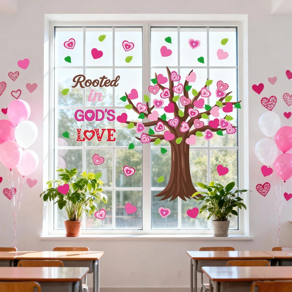 Valentine's Day Bulletin Board Decorations Rooted in, view 6