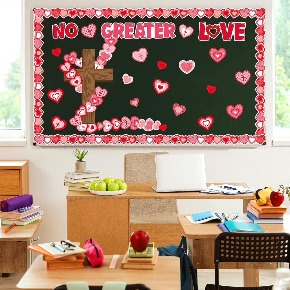 Valentine’s Day Christian Bulletin Board Decorations, view 6