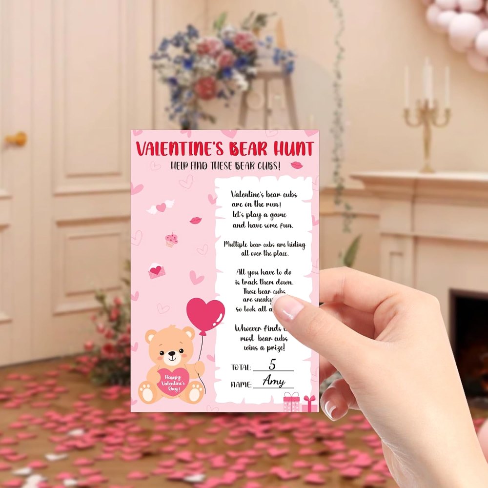 Valentine's Day Games for Classroom Party Family Adults, view 6