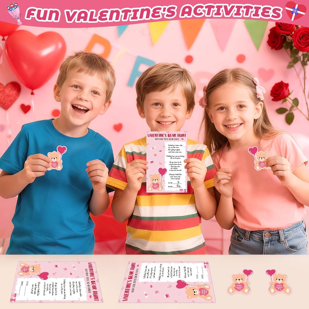 Valentine's Day Games for Classroom Party Family Adults, detail 7