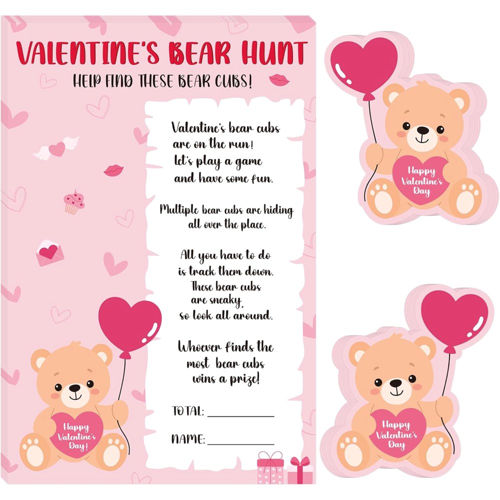 Valentine's Day Games for Classroom Party Family Adults