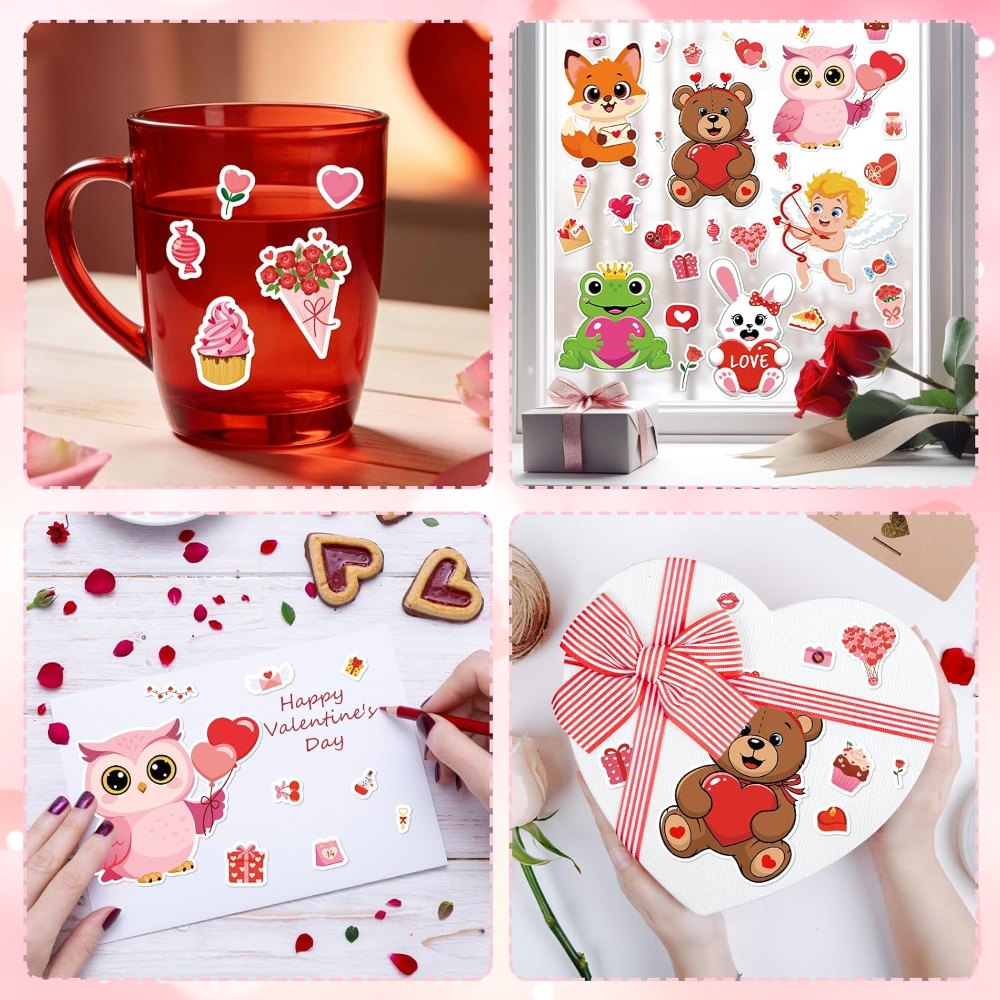 Valentine’s Day Stickers for Kids Make Your Own Stickers, view 7